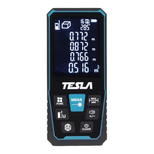 Дальномер лазерный TESLA DL50 точность 2мм, 50 метров