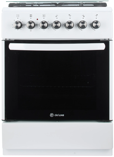 Комбинированная плита De luxe 606040.01гэ белый