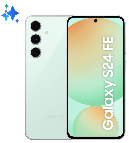 Смартфон Samsung Galaxy S24FE 8/256 Гб 5G Мятный (S721)