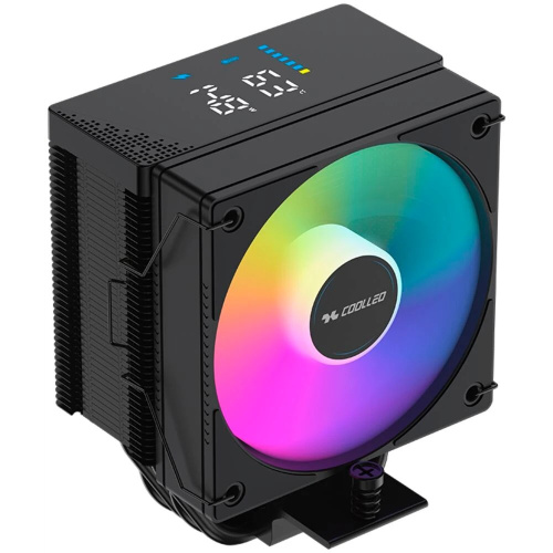 Вентилятор Coolleo CL-B40S-DIG-BK-ARGB V2 Intel LGA 115X/1200/1700/1851 AMD AM4/AM5 200W TDP