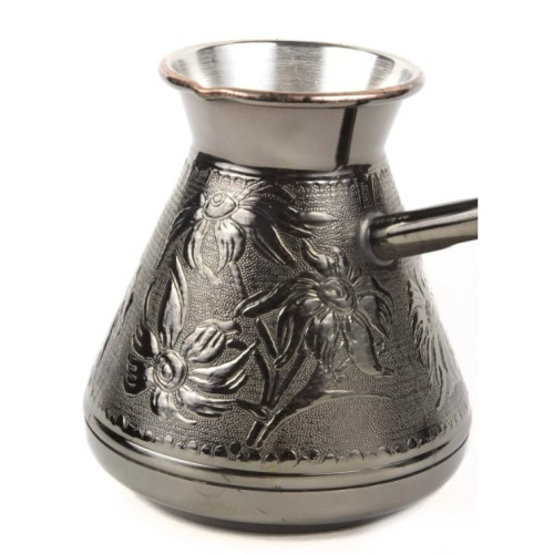 Турка медная Добрыня DO-5106-2 0,6л. "Ромашка" x40 Турка медная Добрыня DO-5106-2 0,6л. "Ромашка" x40