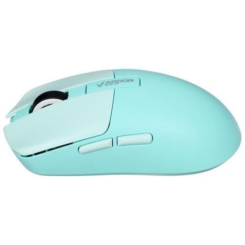 Мышь беспроводная/проводная ARDOR GAMING Essence [ARDW-ES3395-TQ] зеленый