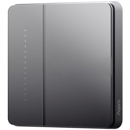 Умный выключатель Aqara Z1 Pro ZNQBKG42LM (ZNQBKG42LM-GR) 1-нокл. графитовый