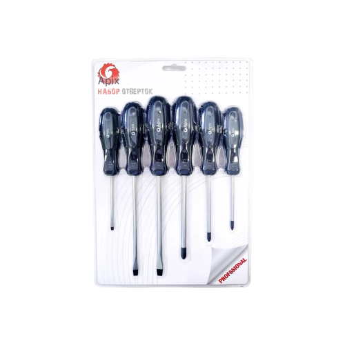 Набор отверток APIX 63232 6 предм. Набор отверток APIX 63232 6 предм.