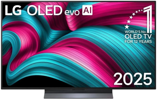 48" Телевизор LG OLED48C5RLA.ARUG серебристый