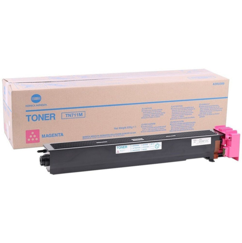 Тонер Konica-Minolta bizhub (A3VU350) C654/754/Pro C754 красный TN-711M