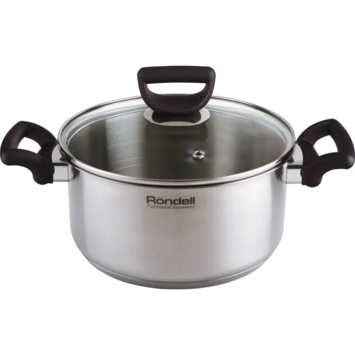 Кастрюля Rondell Fest RDS-1322, 2.8л стальной