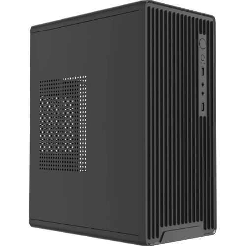 Корпус Accord ACC-M258-02B черный без БП mATX 4x120mm 2xUSB2.0 audio