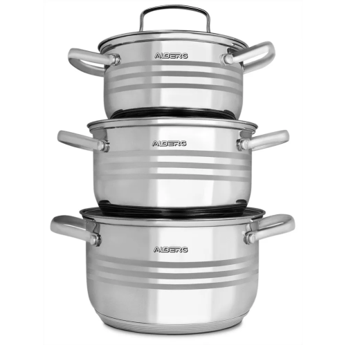 Набор кастрюль ALBERG AL-2011 Набор кастрюль ALBERG AL-2011