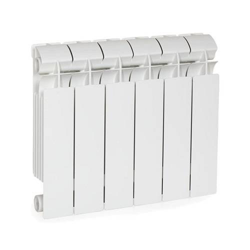 Радиатор биметаллический Global STYLE PLUS 350 x6 белый боковое подключение