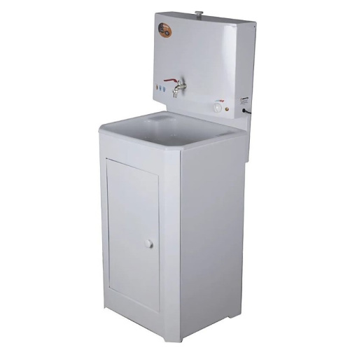 Дачный умывальник Вихрь Люкс 74/4/4, с подогревом, пластиковая мойка, белый Дачный умывальник Вихрь Люкс 74/4/4, с подогревом, пластиковая мойка, белый