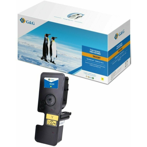 Картридж лазерный G&G GG-TK5220Y желтый 1200стр для Kyocera Ecosys P5021cdn/P5021cdw/M5521cdn/M5521cdw