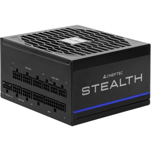 Блок питания Chieftec Stealth SPX-1000-FC (ATX 3.1, 1000W, 80 Plus Platinum, Active PFC, 135mm fan, Gen5 PCIe, Full Cable Management) Retail