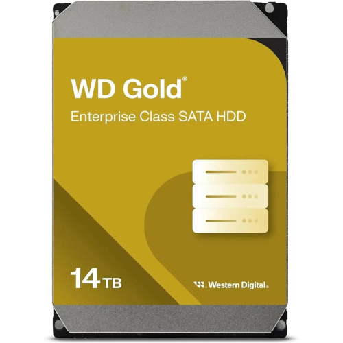 HDD WD Gold WD142KRYZ, 14ТБ, SATA III, 3.5"