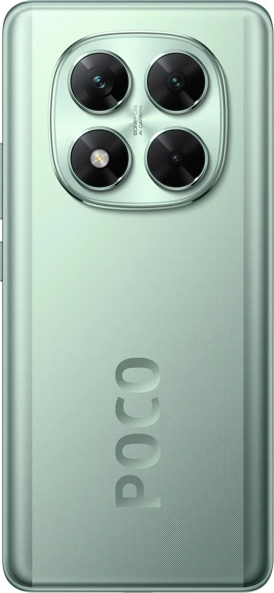 Смартфон Poco X7 5G 12\512 Зеленый — фото 3 Смартфон Poco X7 5G 12\512 Зеленый — фото 3