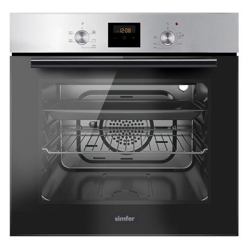 Электрический духовой шкаф Simfer B6EM56014 серебристый