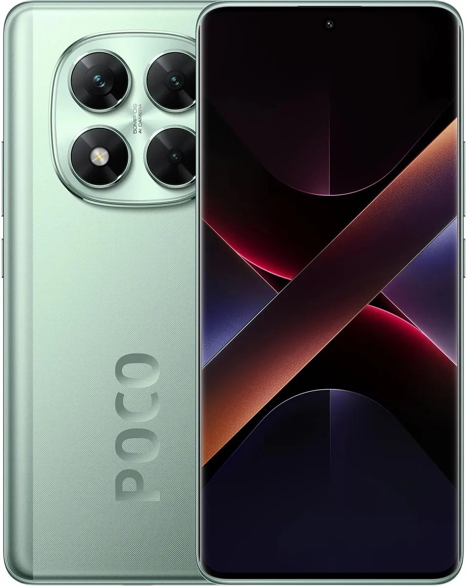 Смартфон Poco X7 5G 12\512 Зеленый — фото 4 Смартфон Poco X7 5G 12\512 Зеленый — фото 4