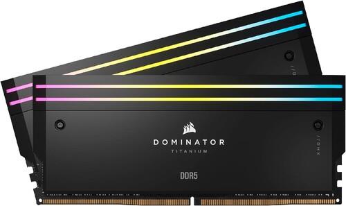 Оперативная память Corsair DOMINATOR TITANIUM RGB [CMP32GX5M2X6600C32] 32 ГБ