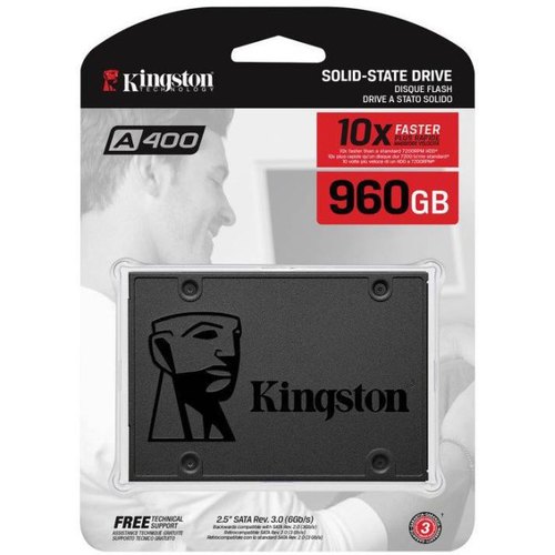 Накопитель SSD Kingston SATA III 960Gb SA400S37/960G A400 2.5"