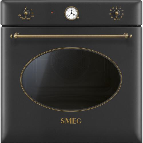 Электрический духовой шкаф Smeg SF855AO черный