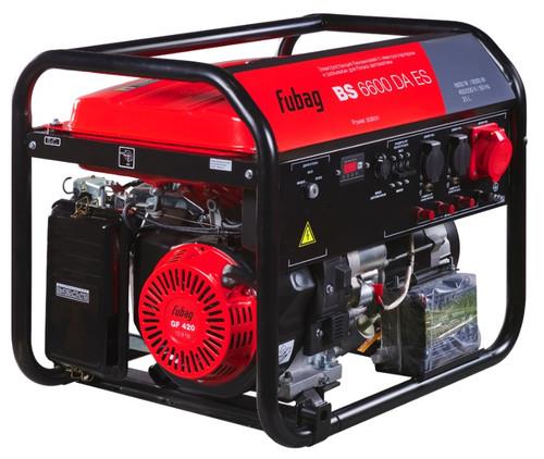 Электрогенератор бензиновый Fubag BS 6600 DA ES