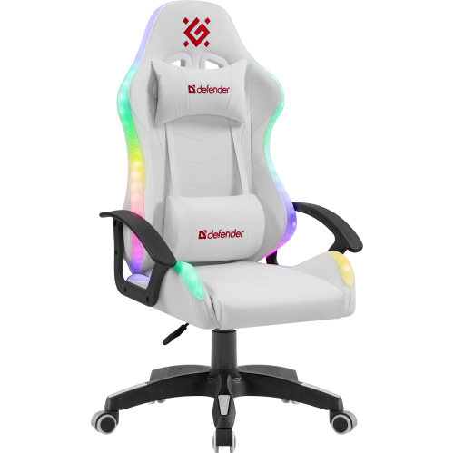 Игровое кресло Defender Factor X RGB 64046 White