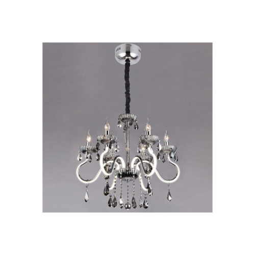 Люстра HIPER (H824-6) 6E1440Вт + 30Вт LED chrome