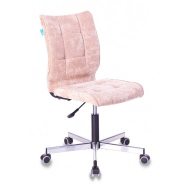 Кресло Бюрократ CH-330M/LT-21 без подлокотников песочный крестовина металл