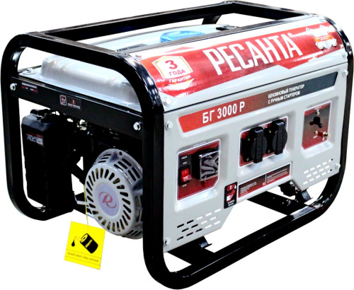 Генератор Ресанта БГ 3000 Р (64/1/43)