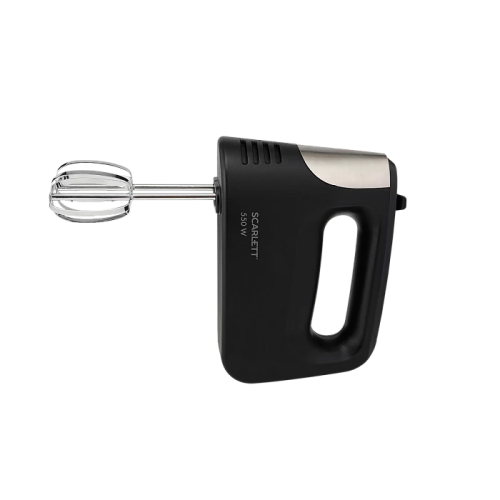 Миксер ручной Scarlett SC-HM40S23 черный/серебристый Миксер ручной Scarlett SC-HM40S23 черный/серебристый