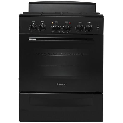 Комбинированная плита Gefest ПГЭ 6102-01 0197 черный