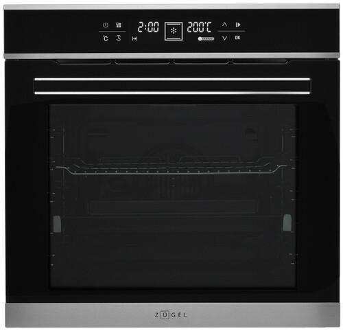 Электрический духовой шкаф ZUGEL ZOE601X черный