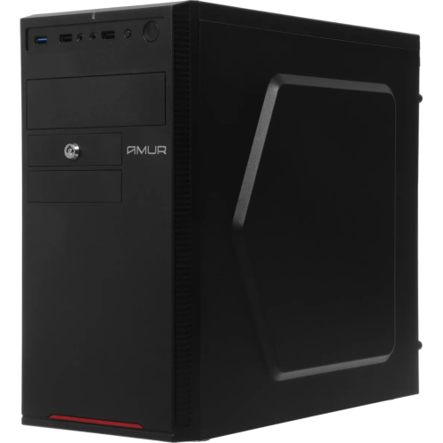 ПК AMUR Нарвал B7I21 (2147002) Intel Core i3 12100, DDR5 16ГБ, 256ГБ(SSD), Intel UHD Graphics 730, FreeDOS, черный