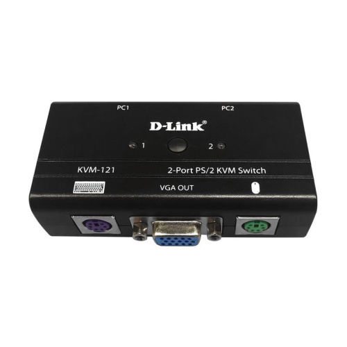 KVM-переключатель D-LINK KVM-121/B1A KVM-переключатель D-LINK KVM-121/B1A