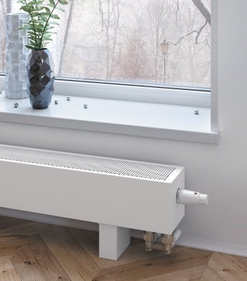 Напольный конвектор Varmann MiniKon MKFV 135.130.1000 RAL9016