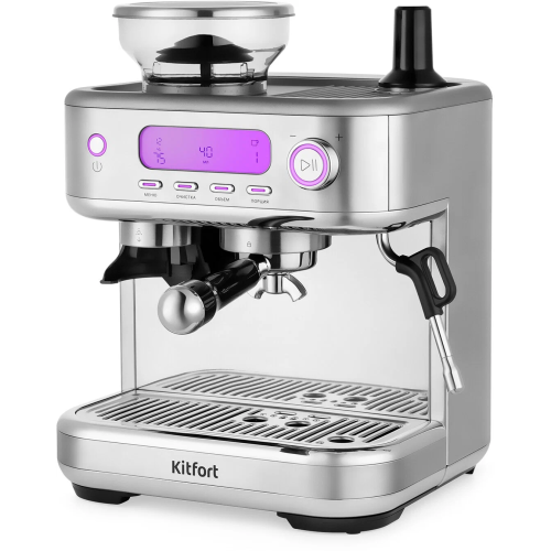 Кофемашина Kitfort КТ-7113 нерж