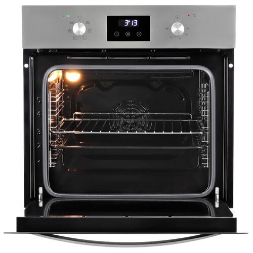 Электрический духовой шкаф Hyundai HEO 6640 IX серебристый