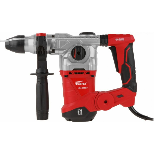 Перфоратор WORTEX RH 3239 F (RH3239F1129) в чем. + (2 зубила, 3 сверла) 1500 Вт