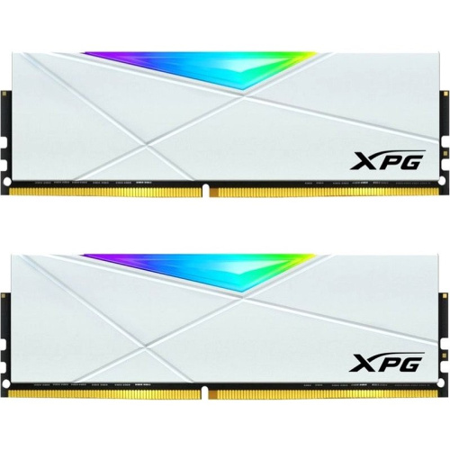 ОЗУ ADATA XPG SPECTRIX D50 AX4U360016G18I-DW50 32GB (2 x 16Gb) DDR4 UDIMM, 3600MHz CL18-22-22, 1.35V, RGB + Белый Радиатор