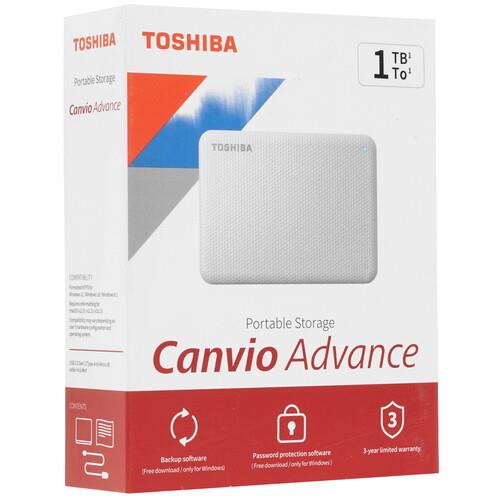 1 ТБ Внешний HDD Toshiba Canvio Advance [HDTCA10AW3AA]