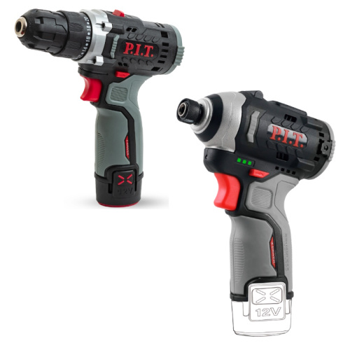 Набор электроинструментов P.I.T. PBM12K-10A/2 + PSD12K-120A Набор электроинструментов P.I.T. PBM12K-10A/2 + PSD12K-120A