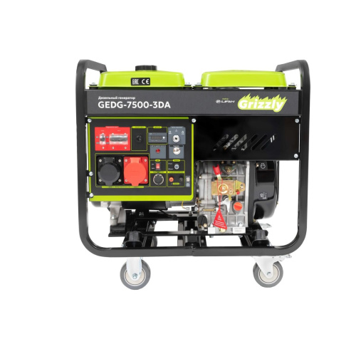 Дизельный генератор GRIZZLY GEDG-7500-3DA