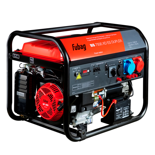 Бензиновый генератор FUBAG BS 7500 XD ES DUPLEX