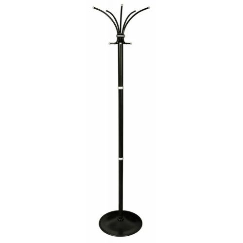 Вешалка напольная Бюрократ Класс ТМ (116/black) черный