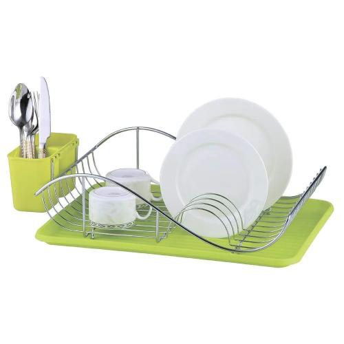 Сушилка для посуды ZEIDAN Z-1170 зеленая