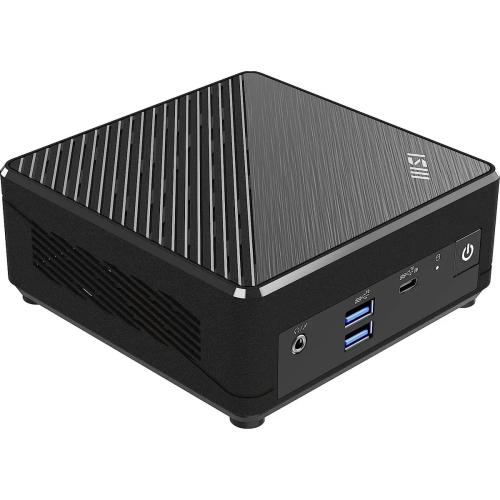 Неттоп MSI Cubi N ADL-037XRU (9S6-B0A911-200) slim N-series N100 (0.8) 8Gb SSD256Gb UHDG noOS 2xGbitEth WiFi BT 65W черный