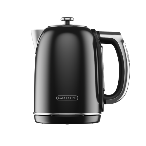 Электрочайник Galaxy Line GL 0360 черный нерж.сталь/пластик (7010103600)