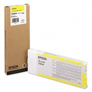 Картридж струйный Epson T6064 C13T606400 желтый (220мл) для Epson St Pro 4880
