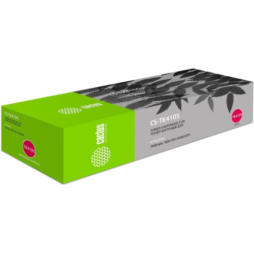 Тонер Картридж Cactus CS-TK4105 черный для Kyocera Mita TASKalfa 1800/2200/1801/2201 (15000стр.) Тонер Картридж Cactus CS-TK4105 черный для Kyocera Mita TASKalfa 1800/2200/1801/2201 (15000стр.)