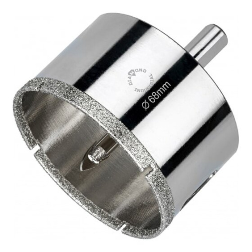 Коронка алмазная по керамограниту с центрирующим сверлом Diamond Industrial DIDCSC068 68мм